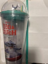 NEW 2025 LILO STITCH DOME COLD CUP REGAL MOVIE WITH GREEN STRAW SEALED