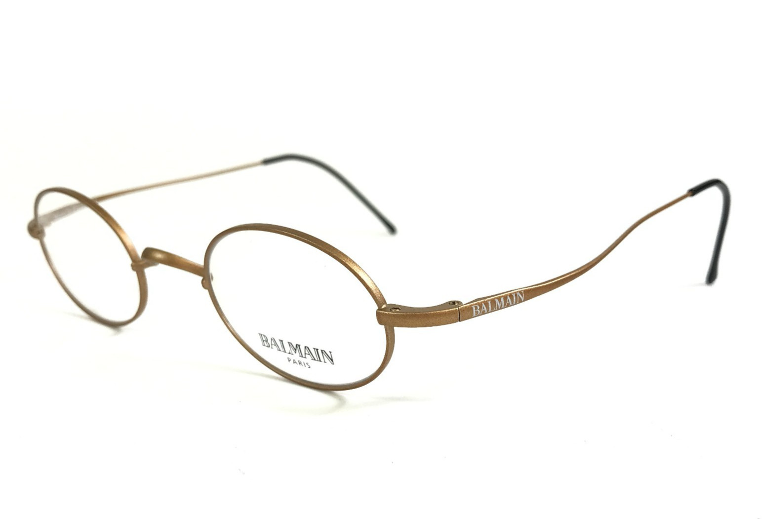 Vintage Balmain Eyeglasses Frames 5186 316 Matte Gold Nose Rest 43-25-130 59390₽
