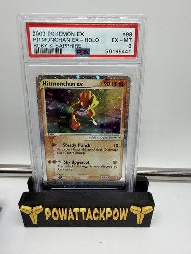 Hitmonchan ex graded PSA 6 for sale on eBay