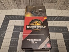Mattel Jurassic Rebirth Velociraptor Blue 3.8 inch Action Figure