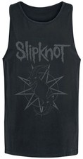 Slipknot Tank-Top Herren Goat Star Logo schwarz Band-Merch, Bands, Horror