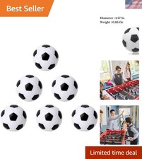 Durable Solid Plastic 1.42-Inch Foosball Balls - Perfect for Family Games