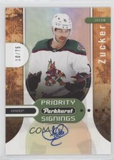 2024 Spring Expo Parkhurst Priority Signings 10/75 Jason Zucker #PS-JZ Auto qv2