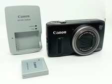 Near Mint/charger Canon PowerShot SX260 HS 12.1MP Camera 20x Zoom GPS Black