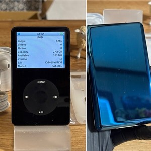 Apple iPod Classic 5ta Gen 30GB BATERÍA NUEVA. WOLFSON DAC. 4.500 CANCIONES.