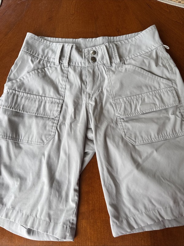 Koppen Active Performance Hiking Shorts Grey Outdoor Stretch Womens Size 2
