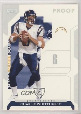 2006 Playoff NFL Playoffs Silver Proof /250 Charlie Whitehurst #96 Rookie RC 5wg