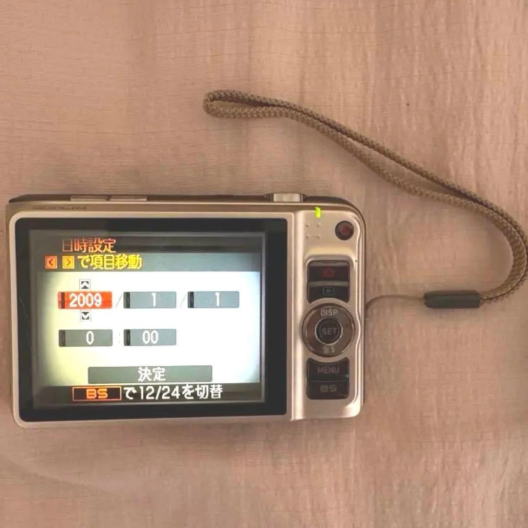 Casio EXILIM EX-H10 Gold 12MP 10x Zoom Digital Camera Boxed Japan