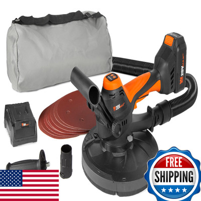 Wen 20V Max Brushless Handheld Drywall Sander 4.0Ah Battery And Charger 20408