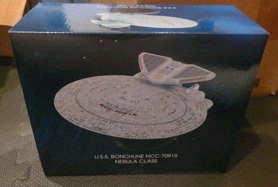 Eaglemoss Star Trek Unopened USS Bonchune Nebula Class XL NCC-70915 Starhsip