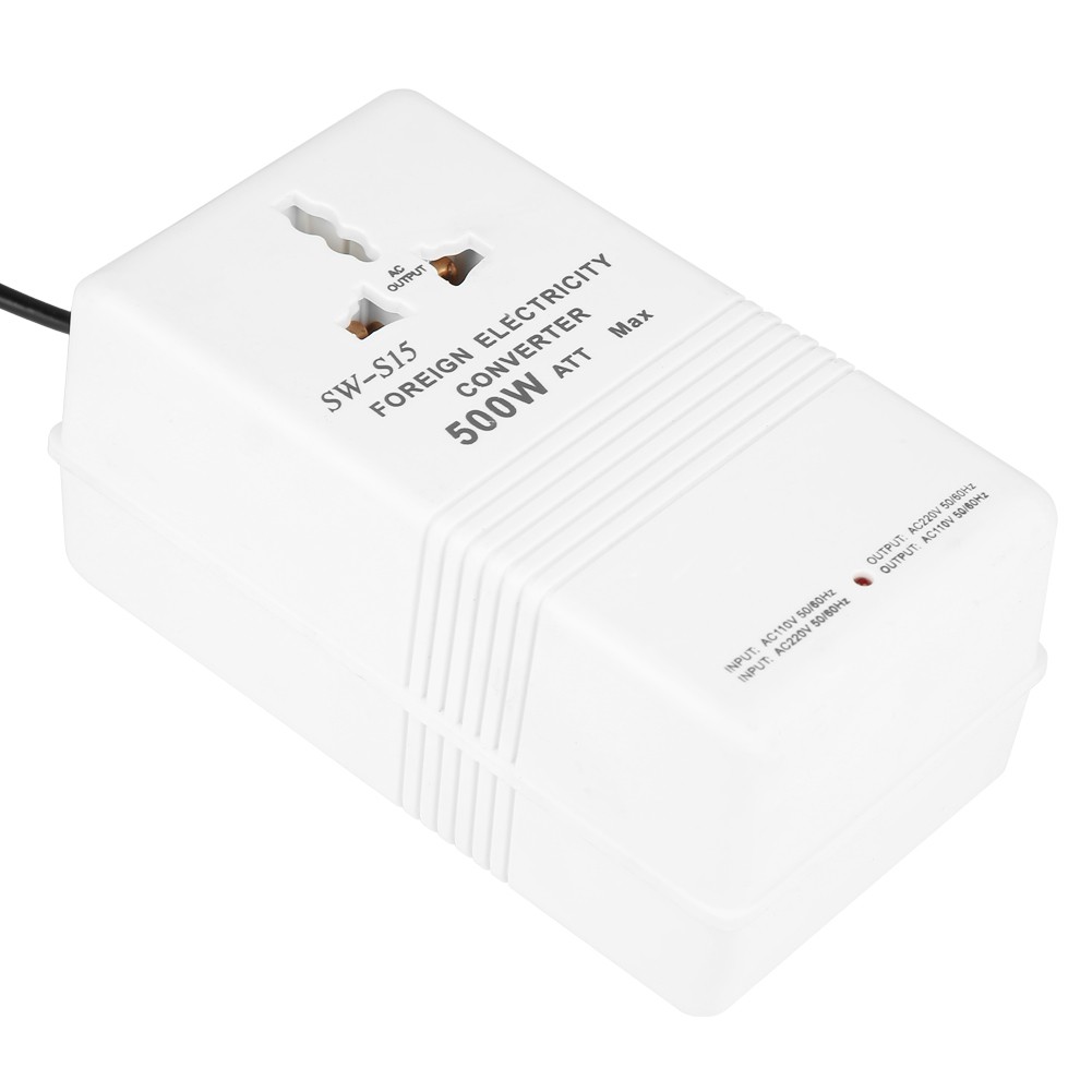 New SW S15 500W Step Up&Down Voltage Converter Transformer From To & To ）