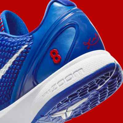 Nike Kobe 6 Protro Dodgers Game Royal White Red CW2190-400