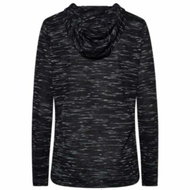 Nike Women's Legend Veneer Black/White Long Sleeve Hoodie (AQ3504010