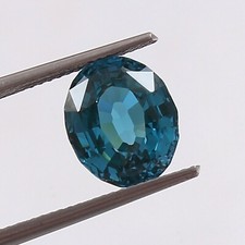 AAA+ 4.95 Ct Natural Transparent Indicolite Blue Green Tourmaline Loose Gemstone