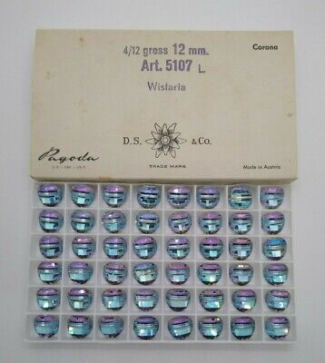 Factory Pack Swarovski Crystal Wistaria 12mm Pagoda 5107 L Beads; 48pc;  RARE! | eBay