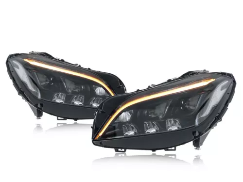 Par de faros delanteros LED para Mercedes-Benz CLS W218 2012-2015 - Imagen 3 de 10