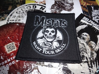 Misfits Band Patch Punk Horror Rock Samhain Type Danzig