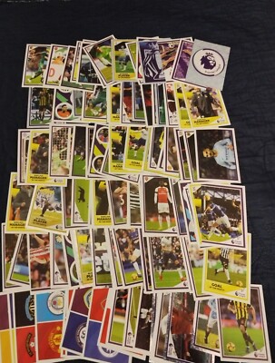 PANINI TABLOID 2019 Premier League Footballers Figure CHOOSE sticker with back