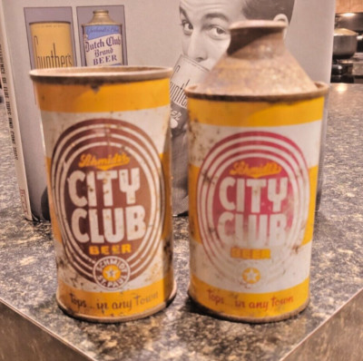 Great deal-2 Schmidt's City Club Cans-Cone Top & Flat-St.Paul, MN-Any Fair Offer