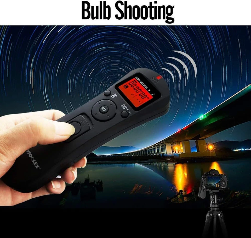 Wireless Shutter Timer Remote 2.4G For Nikon D750 D7200 D7100 D7000 D610 D600 - Image 2 of 4