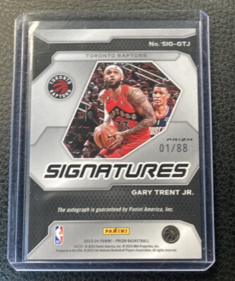 NBAカード　GARY TRENT JR. Auto choice 2023-24 Panini Prizm Basketball Choice Signature Auto Gary