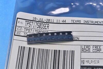 8 Texas Linear Voltage Regulator IC Positive Fixed 1 Output 150mA TPS71750DSER