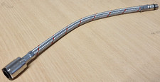 12mm Push Fit for John Guest Flexi Tap Tail to M10 Screw Thread - 300mm Long