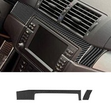 Garniture de couverture passager en fibre de carbone pour BMW Série 3 E46 98-05