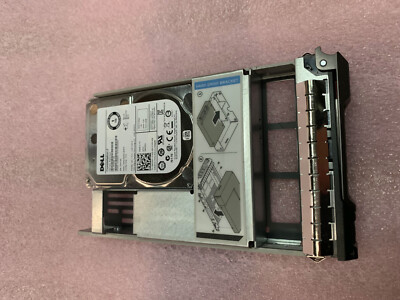 9W5WV DELL 1TB 7.2K 6G SFF SAS Hard Drive HDD w LFF 3.5'' tray WWGPK 2.5'' adapter