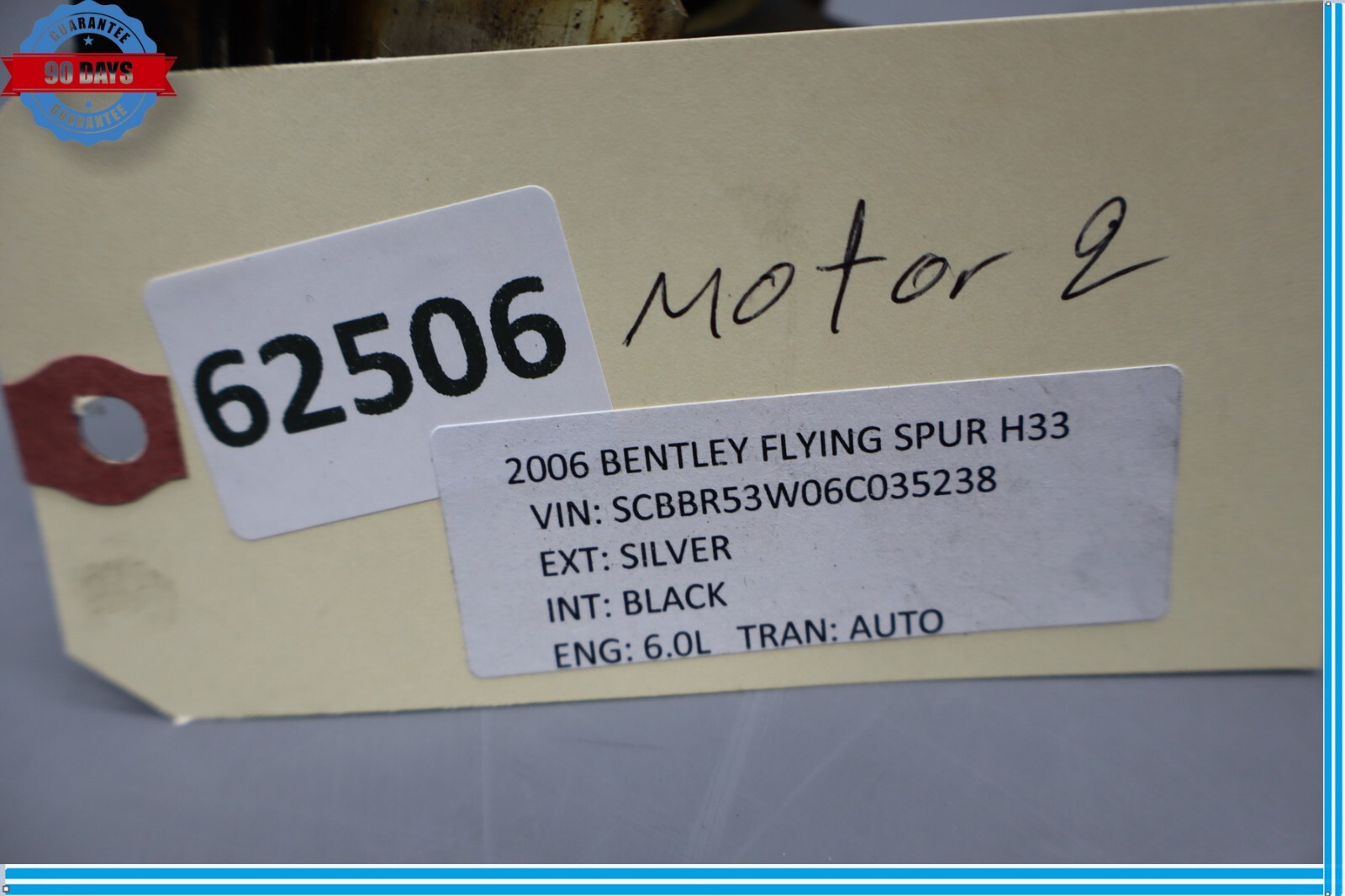 03-12 Bentley Continental Flying Spur 6.0L Engine Motor Piston Rod Oem
