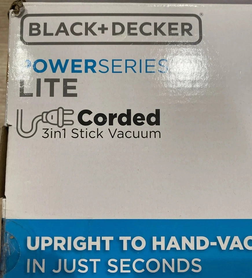 Black+Decker BDSV1BLK 3-in-1 Corded Stick Vacuum - Image 2 of 4