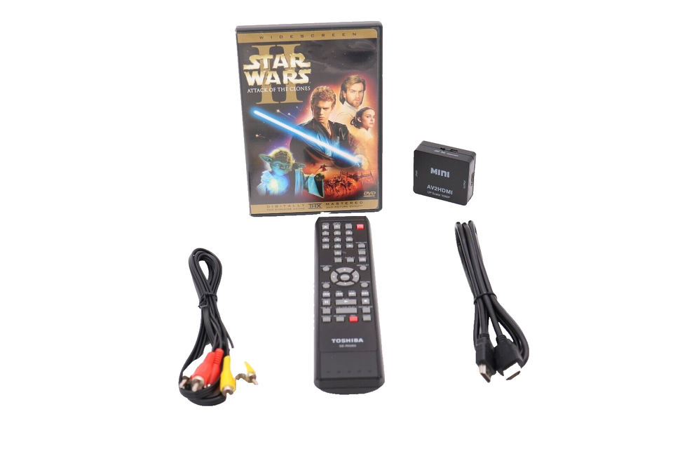 Toshiba DRW2SU DVD Recorder Bundle w/ AV to HDMI Converter, Remote