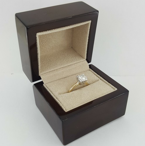 Antique Art Deco 14k Old European Solitaire Diamond Engagement Ring 0.78 ct GIA - Picture 12 of 12