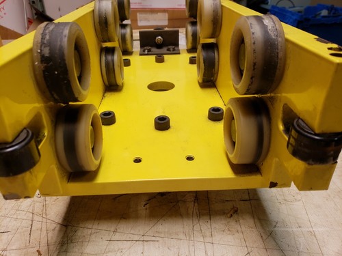 Carrello Supporto Girevole Resistente 5,5" Trave Larga Macchina Girevole {Z3F} - Foto 10 di 11