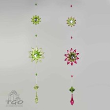 Formano 2er Set Fensterdeko Dekohänger Blume Acryl 66cm-606051