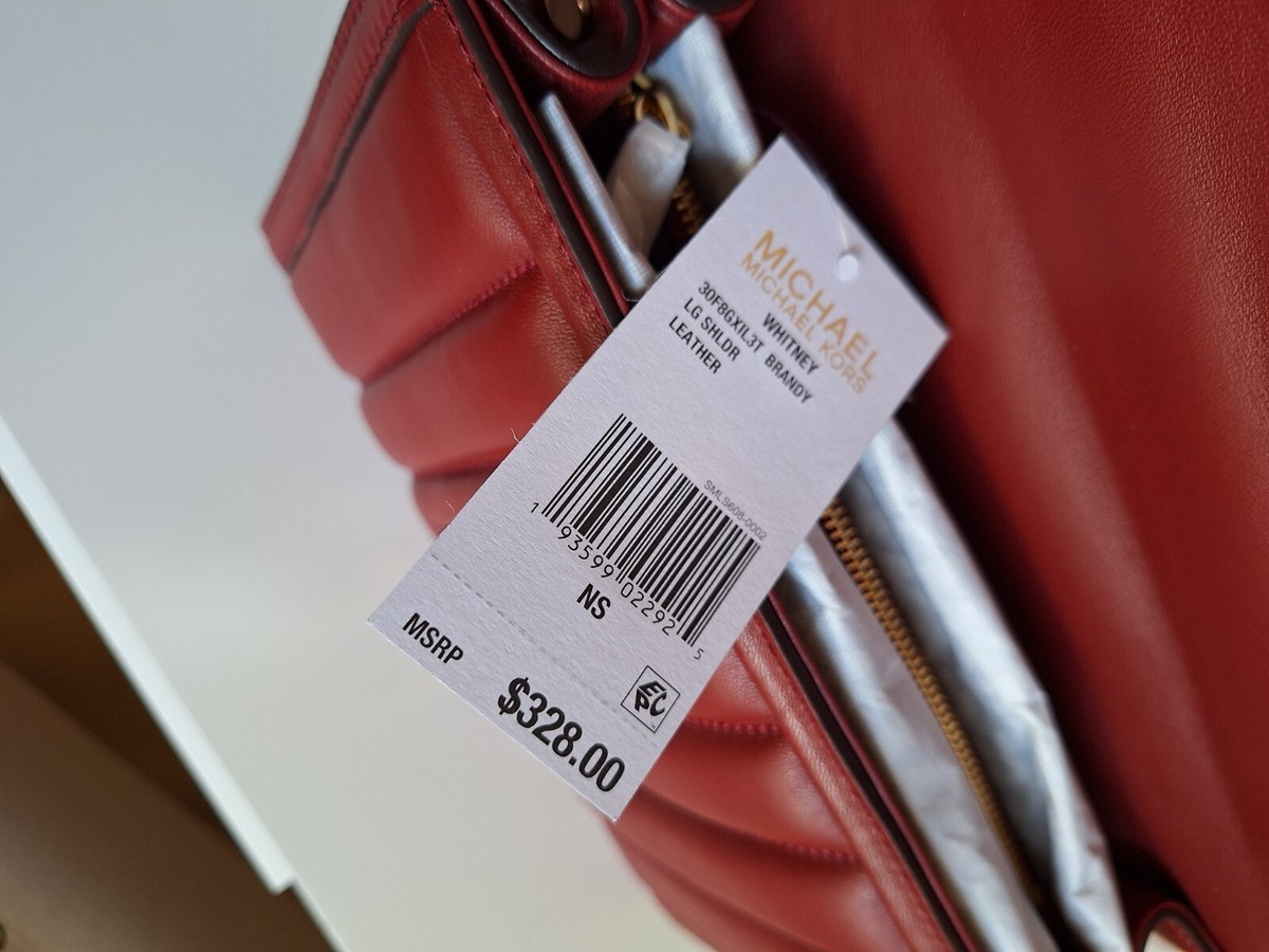 NWT Michael Kors Quilted Leather Convertible Whitney Backpack - Brown NWT Michael Kors Whitney Large Quilted Leather convertible  main image 4