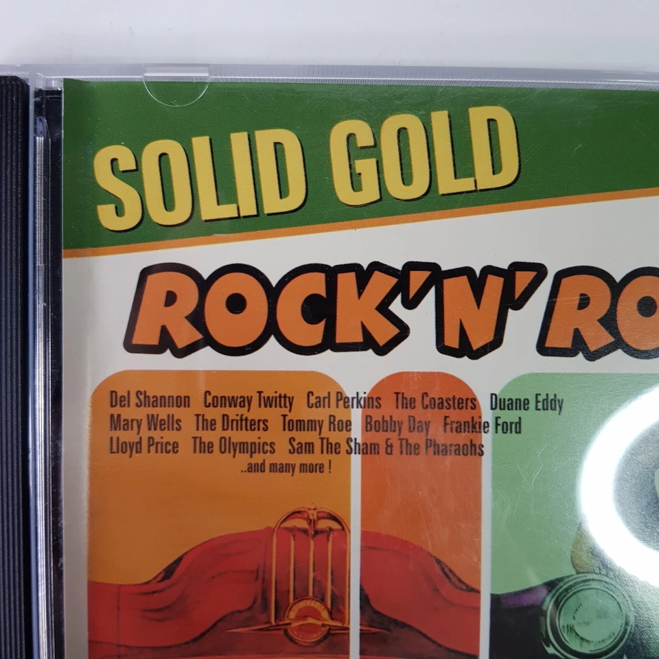 Solid Gold Rock N Roll Del Shannon Conway Twitty Carl Perkins The Coasters CD - Image 2 of 4