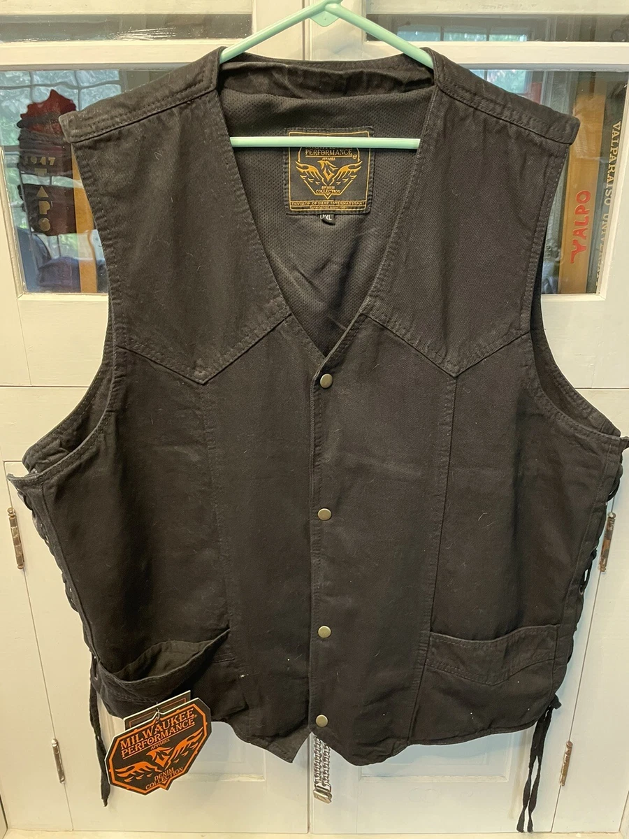 Milwaukee performance denim vest sale