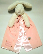 Bunnies By The Bay Pink Best Friends Indeed White Bunny Security Blanket Lovey