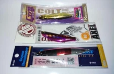 Metal Jig 60 80 100G 3 Piece Set