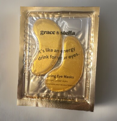 BRAND NEW & SEALED Grace & Stella Moisturizing Eye Masks Gold