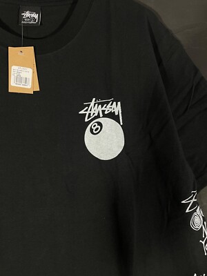 Stussy Test Strike pigment Dyed tee Black - Large Original Stussy Test Strike pigment Dyed tee Black - Large Original