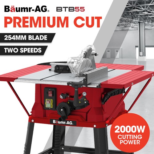 PRESALE BAUMRAG Electric Table Saw 2000W 254mm Corded 10" Portable