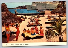 Postcard - Bahamas - Nassau Sheraton British Colonial Hotel 1970s 4x6 V3