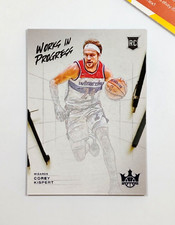 Panini Court Kings Basketball Corey Kispert /25 Rookie Works In Progress 2021-22