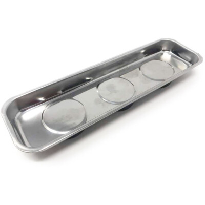 Vassoio Magnetico Portaviti In Acciaio Inox | 3 Pezzi Da 3, 4 E 5 Pollici | Ciotola Per Bulloni E Parti Metalliche