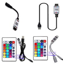 APP RGB BT Smart Controller Controller, 24key IR remote for RGB LED Strip