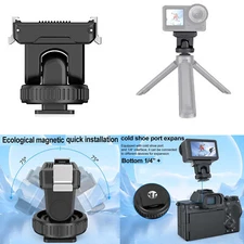 For OSMO Action 5Pro 4 3 Sport Camera Cold Shoe Gimbal Quick Release Base Mount