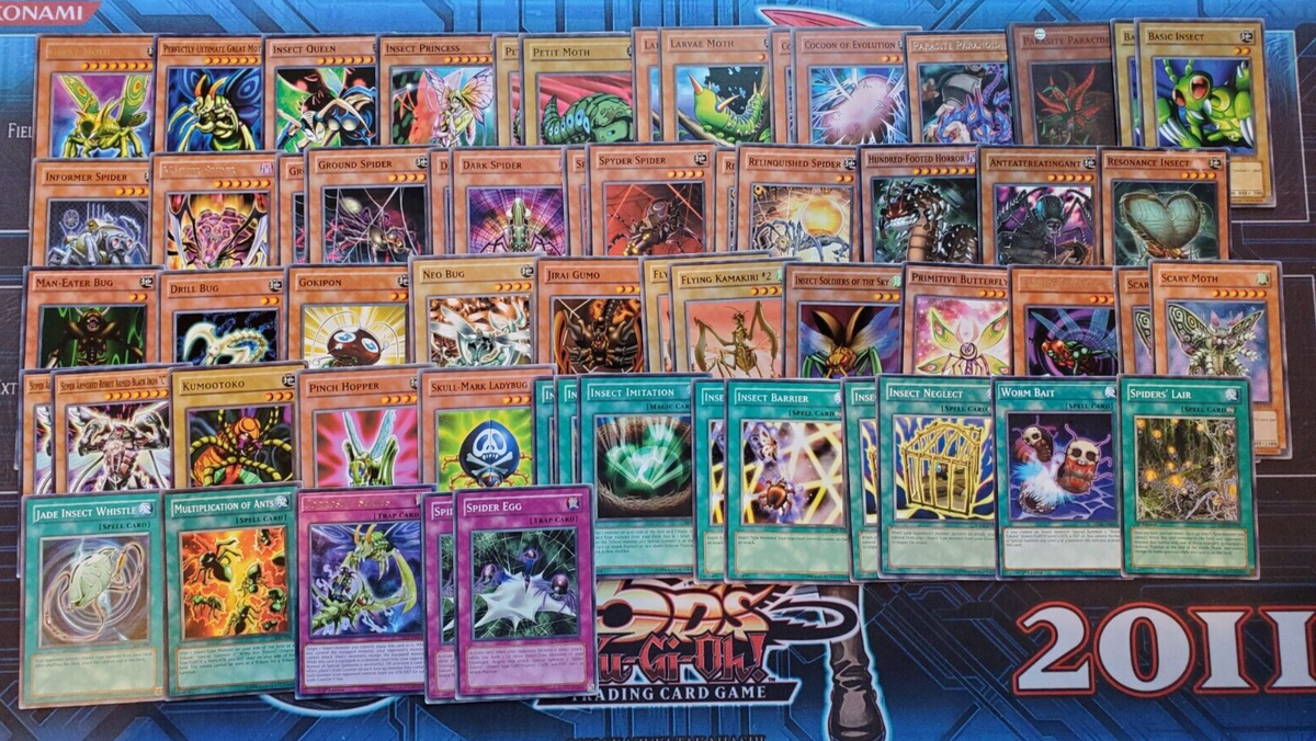 Yugioh Weevil Underwood Deck Cards Ultimate Great Moth Insect Queen Anime Insect Yugioh Weevil Underwood Deck Cards Ultimate Great Moth Insect Queen Anime Insect