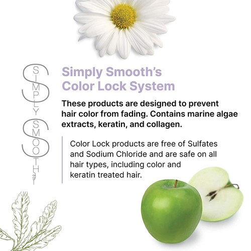 Simply Smooth Xtend Toning 3-Shampoo & Color Lock 3-Conditioner Pack of 6 - Picture 4 of 8